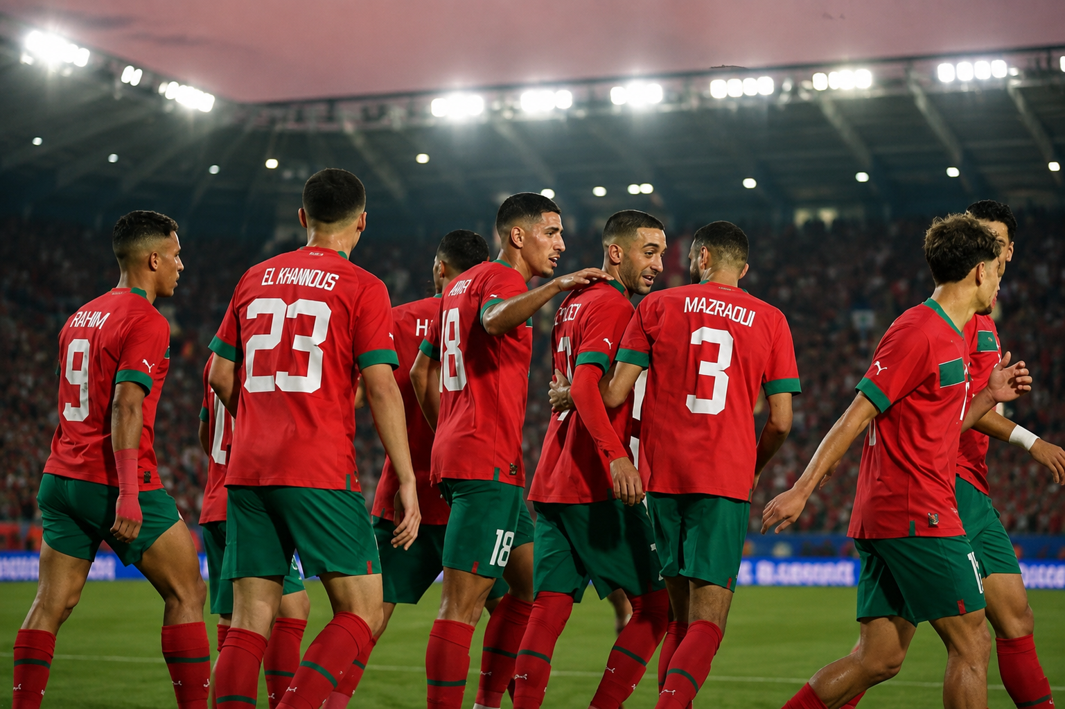 الأسود في مواجهة الغابون في تصفيات كأس أمم إفريقيا 2027